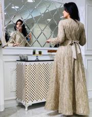 bej white corner elbise 1834 8