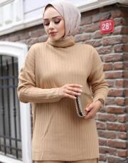 camel 7011 lysa inşirah karel triko takım 3