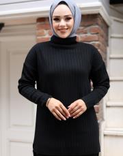 siyah 7011 lysa inşirah karel triko takım 4