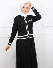 siyah 1114 nuss triko hırka 7