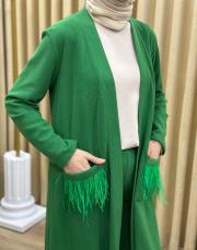 benetton 8099 lysa studio pera örme cep tüy detaylı kap 4