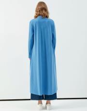 mavi 8099 lysa studio pera örme cep tüy detaylı kap 5