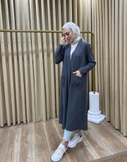 antarsit 8099 lysa studio pera örme cep tüy detaylı kap