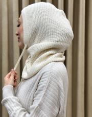 ekru lysa studio triko kapşon bere 2