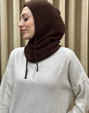 kahve lysa studio triko kapşon bere