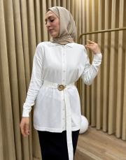 ekru 4716 missemramiss elegante hırka