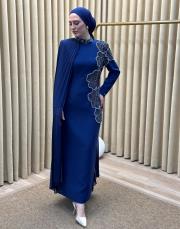 lacivert 30043 senna rosalın abiye elbise 2