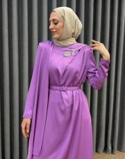 mor 30011 senna  minze abiye elbise 3