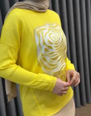 sarı 3213 selis triko tunik 4