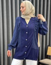 lacivert 25y 6051 nuss hırka