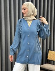 mavi 25y 6051 nuss hırka