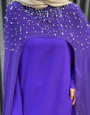 mor 2858 white corner abiye elbise 6