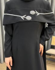 siyah 30012 senna vera abiye elbise 6