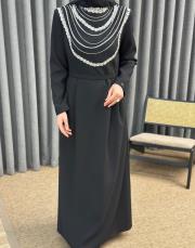 siyah 30014 senna mentaçlara abiye elbise 4