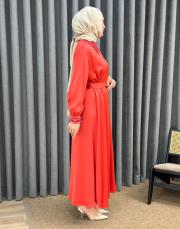 nar çiçeği 30028 senna coralie abiye elbise 4