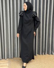 siyah 30024 senna  baglıore abiye elbise