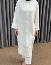 beyaz 251503 micca forall ipekce tunik kap 5