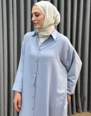 gri 251503 micca forall ipekce tunik kap 3