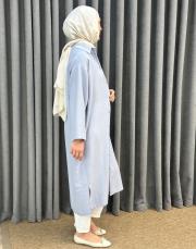gri 251503 micca forall ipekce tunik kap 4