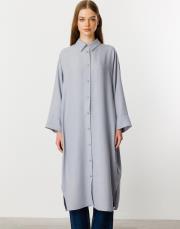 gri 251503 micca forall ipekce tunik kap 7