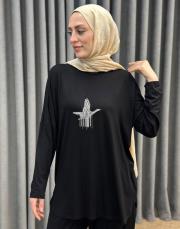 siyah 2261 aişe moda takım 3