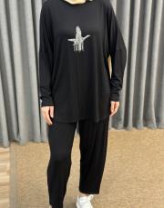 siyah 2261 aişe moda takım 4