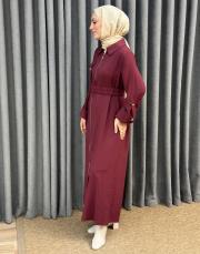 bordo 26k 2001 nuss elbise 2