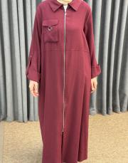 bordo 26k 2001 nuss elbise 6