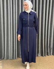 lacivert 26k 2001 nuss elbise