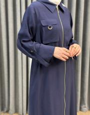 lacivert 26k 2001 nuss elbise 6