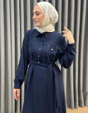 lacivert 26k 2008 nuss elbise 3