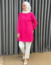 fuşya 26k 907 nuss triko tunik 2