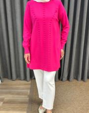 fuşya 26k 907 nuss triko tunik 5