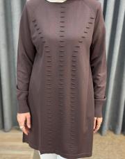 kahve 26k 907 nuss triko tunik 6