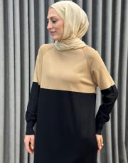 siyah 26k 508 nuss triko elbise 3