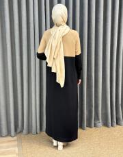 siyah 26k 508 nuss triko elbise 6