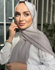 silver moon 241-3002 imannoor zincir kare pamuk ipek şal 3