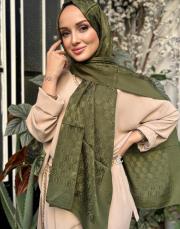 haki 251-3029 imannoor dama logo shiny jakar şal 2