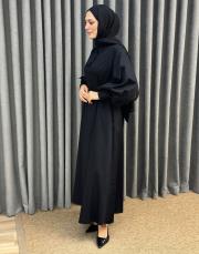 siyah 30010 senna mısty rose elbise 2