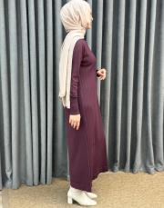 bordo 26k 509 nuss elbise 5