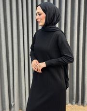 siyah 26k 509 nuss elbise 2