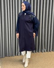 lacivert 242884 micca mix örme kap