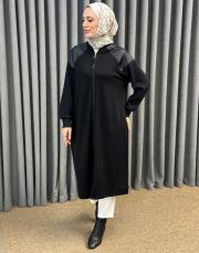 siyah 242884 micca mix örme kap