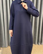 lacivert 251310 micca elbise 4