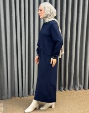 lacivert 252303 micca elbise 3