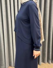 lacivert 252303 micca elbise 5
