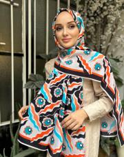 orange 251-3007 imannoor  pelenk floş viskon şal