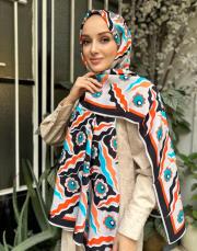 orange 251-3007 imannoor  pelenk floş viskon şal 3