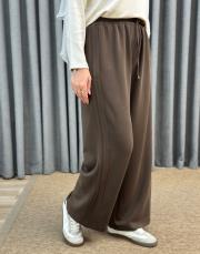 kahve sz 5622 sentez doha nervürlü pantolon 2