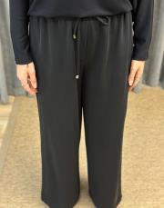 siyah sz 5622 sentez doha nervürlü pantolon 5